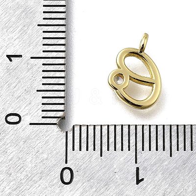 Brass Micro Pave Cubic Zirconia Pendants KK-B132-12G-E-1