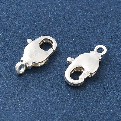 Brass Swivel Lobster Claw Clasps KK-E796-02A-MS-1
