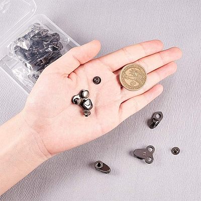 Alloy Boot Lace Hooks PALLOY-NB0001-12B-1