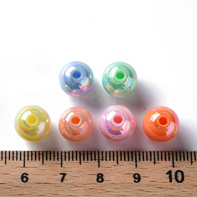 Opaque Acrylic Beads MACR-S370-D10mm-M1-1