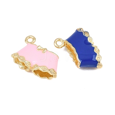 Alloy Enamel Pendants FIND-B062-15G-02-1