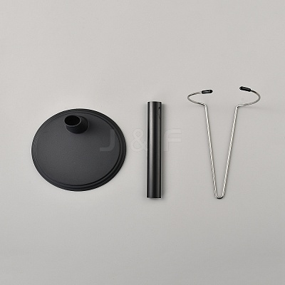 304 Stainless Steel Adjustable Height Doll Stands FIND-WH0260-44B-02-1