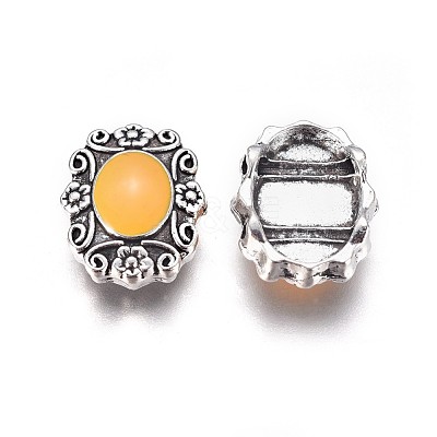 Alloy Enamel Multi-strand Links ENAM-G136-09AS-1