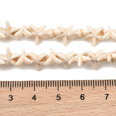 Synthetic Turquoise Dyed Beads Strands GG-CBA2BD3-01A-1