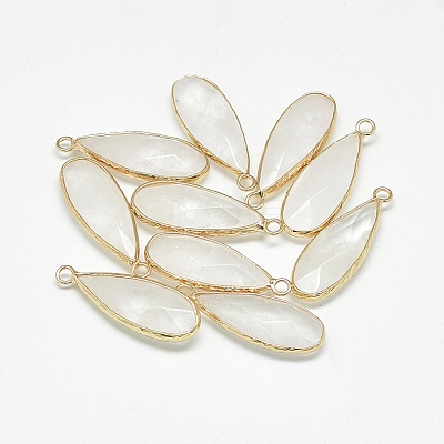 Natural Quartz Crystal Pendants G-Q494-55A-1
