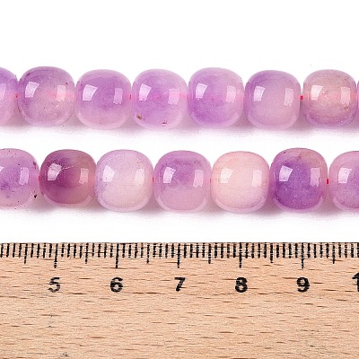 Dyed Natural White Jade Beads Strands G-T138-D04-1