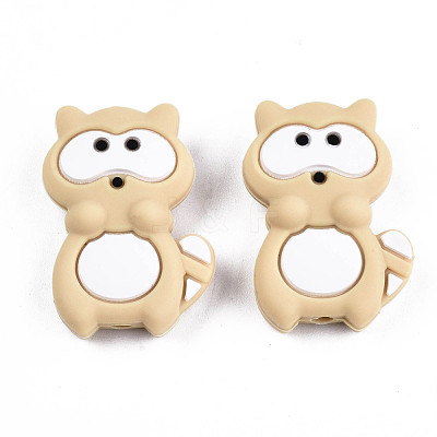 Food Grade Eco-Friendly Silicone Focal Beads SIL-T056-03B-1