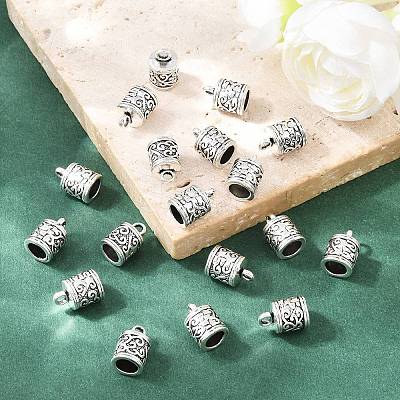 Tibetan Style Cord Ends LS-TIBEP-LF10887YKG-AS-LF-1