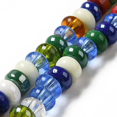 Glass Beads Strands LAMP-G156-20A-1