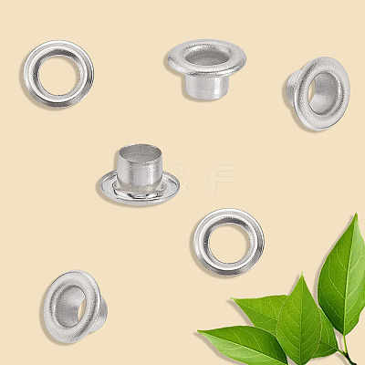 300 Sets Iron Grommet Eyelet Findings SCRA-GF0001-09C-1