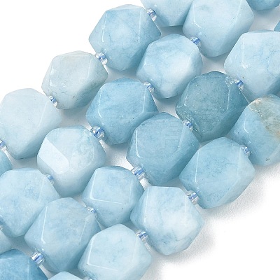 Dyed Natural White Jade Beads Strands GG-CBAF8A8-A06-01-1