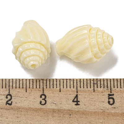 Synthetic Coral Carved Beads Strands CORA-I023-07F-1