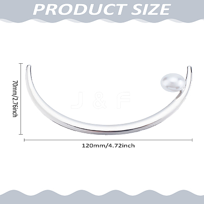 1Pc Alloy Hair Forks OHAR-LP0002-03B-1
