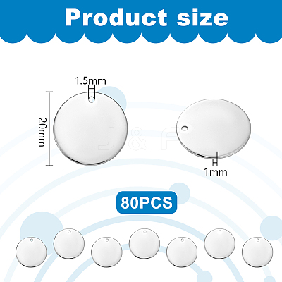 304 Stainless Steel Charms STAS-PH0006-04A-1