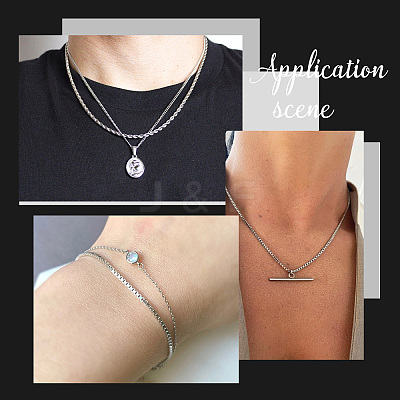 DIY Chain Bracelet Necklace Making Kits DIY-SC0020-21P-1