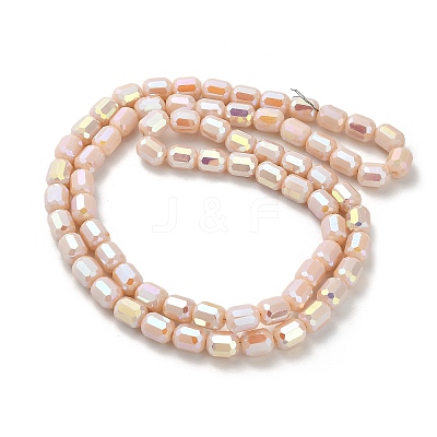 Electroplate Glass Beads Strands EGLA-D030-06B-1
