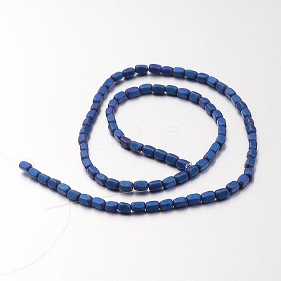 Electroplate Non-magnetic Synthetic Hematite Bead Strands G-F300-40B-F05-1
