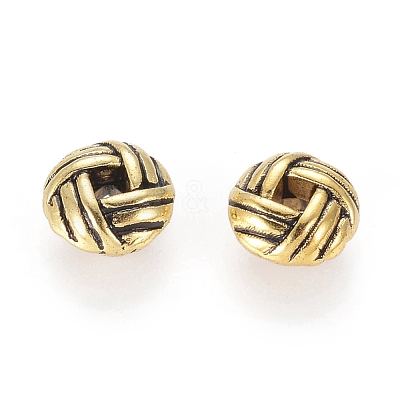 Zinc Alloy Spacer Beads X-PALLOY-ZN25847-AG-LF-1
