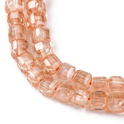 Cubic Zirconia Bead Strands ZIRC-P109-01B-06-1