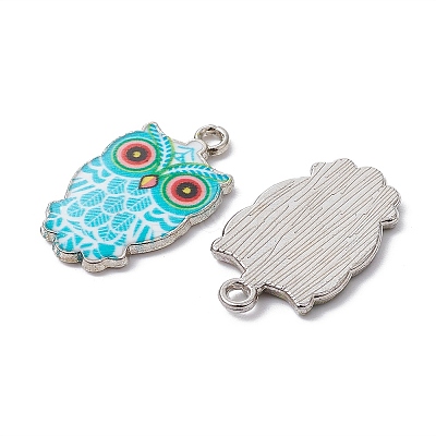 Printed Alloy Pendants ENAM-YW0003-31-1