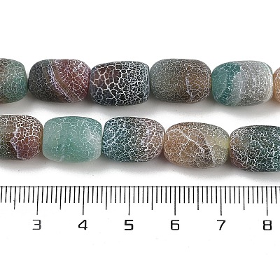 Natural Weathered Agate Beads Strands G-NH0047-B01-01-1