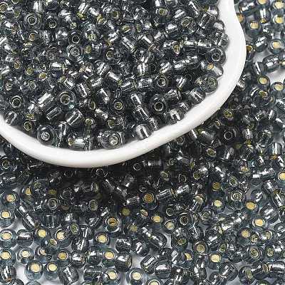 FGB 6/0 Grade A Round Glass Seed Beads SEED-Q007-4mm-F56-1