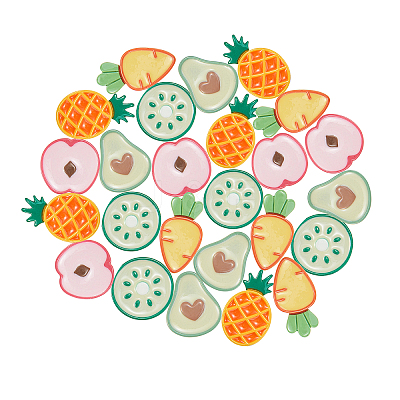 Resin Decoden Cabochons RESI-CJ0001-99-1