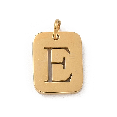 304 Stainless Steel Charms STAS-R001-01G-E-1