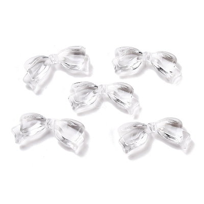 Transparent Acrylic Beads X-OACR-M011-16-1
