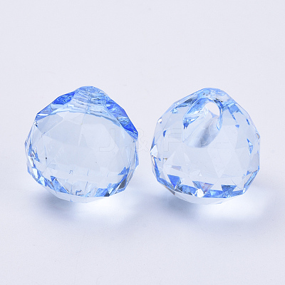 Transparent Acrylic Pendants TACR-Q261-B-V41-1