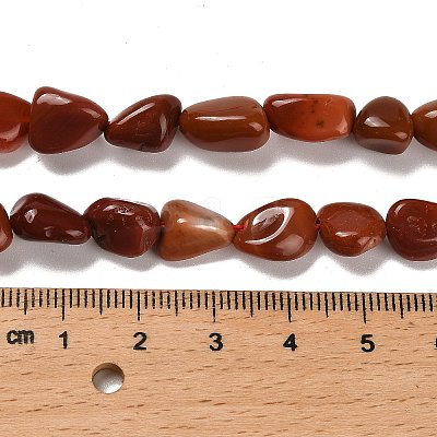 Natural Red Agate Beads Strands G-P497-01E-44-1
