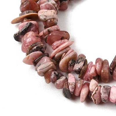 Natural Argentina Rhodonite Beads Strands GG-CBAC13F-B04-01-1