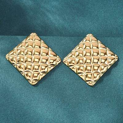 304 Stainless Steel Stud Earrings for Women EJEW-K306-08G-1