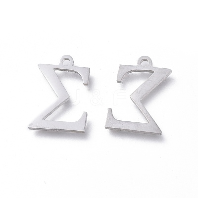 Tarnish Resistant 304 Stainless Steel Charms STAS-K215-21P-1