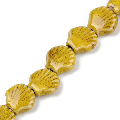 Handmade Porcelain Beads Strands PORC-Q002-01A-06-1