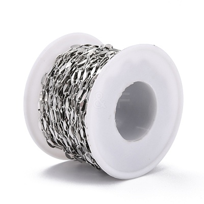 Tarnish Resistant 304 Stainless Steel Cable Chains CHS-D033-01P-1