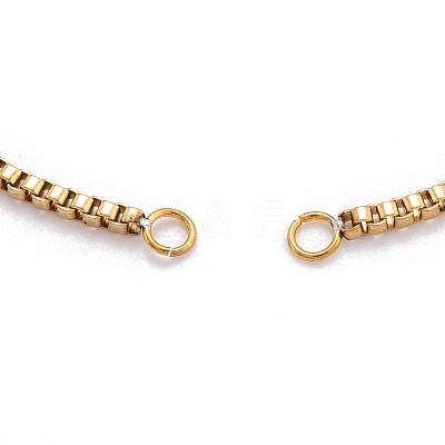 304 Stainless steel Chain Bracelet Making LS-STAS-F118-G-A-1