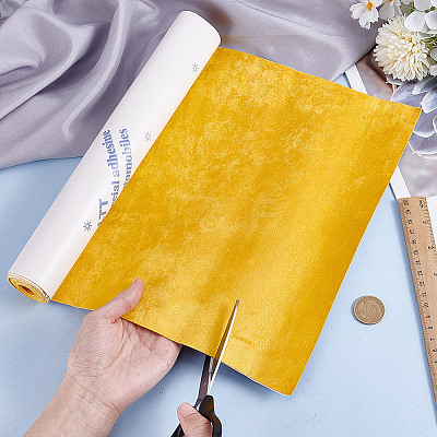 Self-adhesive Suede Fabric DIY-WH0899-52D-1