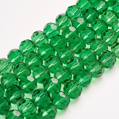 Imitation Austrian Crystal Bead Strands G-M181-4mm-15A-1
