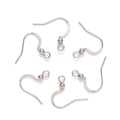 Tarnish Resistant 304 Stainless Steel French Earring Hooks X-STAS-S111-004-1
