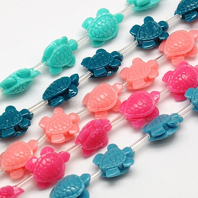 Synthetic Coral Beads Strands CORA-L020-A-M-1