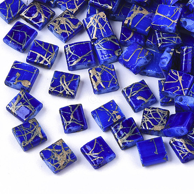 2-Hole Drawbench Glass Seed Beads SEED-S023-43C-09-1