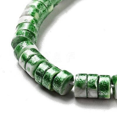 Electroplated Natural Howlite Bead Strands G-D470-01C-1