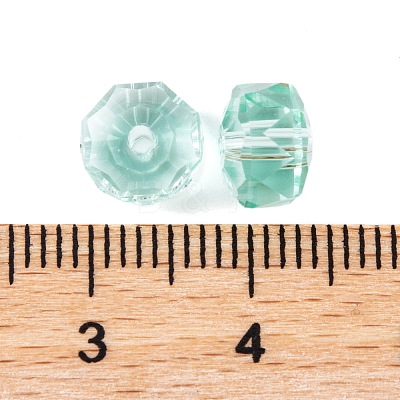 Transparent K9 Glass Beads GLAA-E048-29-1