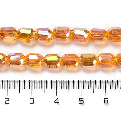Electroplate Glass Beads X1-EGLA-D030-19D-1
