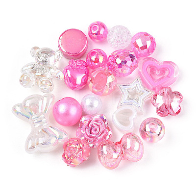 Acrylic Beads MACR-M040-01F-1