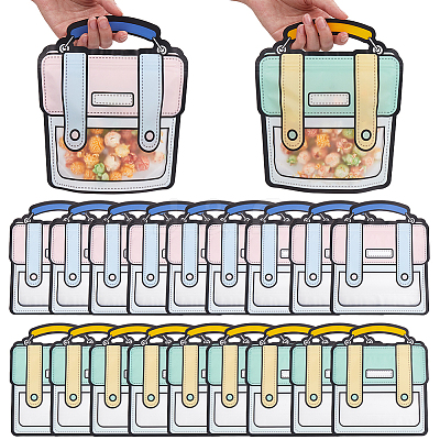 Cartoon Style Plastic Resealable Bags ABAG-SP0001-02E-1
