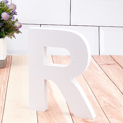 Wooden Letter Ornaments WOOD-GF0001-15-18-1