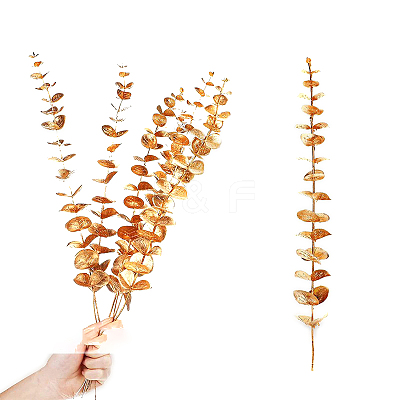 Plastic Artificial Eucalyptus Leaves PW-WG8731F-04-1