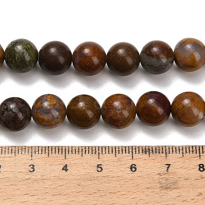 Natural Wealth Stone Beads Strands G-C289-B01-10mm-1